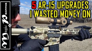 5 AR15 Upgrades I Wasted Money On [upl. by Ateekahs]