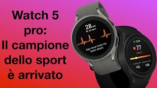 Recensione Samsung galaxy watch 5 pro Il campione da battere è lui [upl. by Aryek]