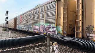 CSX M205 at the Marion Union Station in Marion Ohio [upl. by Herm]