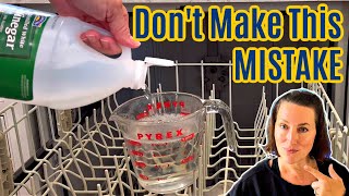 Easiest Way To Clean A Dishwasher And Dishwasher Filter With Vinegar [upl. by Rehtul]