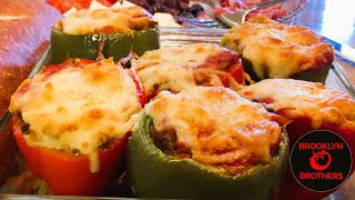 Perfect Stuffed Bell Peppers  Easy Stuffed Peppers [upl. by Inajar473]