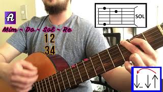 tutorial guitarra Baila Caporal  Illapu [upl. by Seumas292]