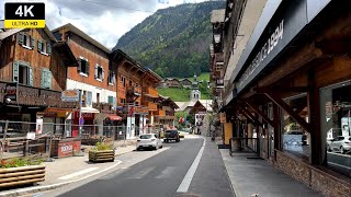 Morzine France Exploring A Stunning Frenchswiss Border Town In 4k [upl. by Roarke]