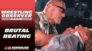 The Rock brutalizes Cody Rhodes  WWE Raw  Wrestling Observer Radio [upl. by Nairde145]