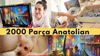 ARKADAŞIMLA BERABER PUZZLE YAPTIK l Anatolian 2000 Parça Puzzle l Gece Melodisi [upl. by Alfred]