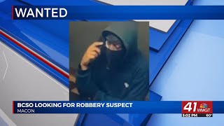 Bibb deputies need help identifying armed robber [upl. by Haimehen]