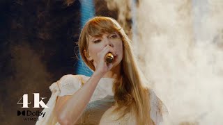 The 1  Taylor Swift  4K  Eras Tour Taylors Version  Disney Plus  Folklore Era 🦋 [upl. by Lien580]