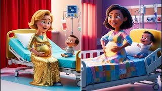 Rich Pregnant vs Broke Pregnant🥺 Caring Pregnant Song  Baby Songs  Nursery Rhymes amp Toddler Songs [upl. by Wakerly296]