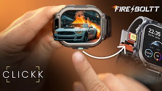 FIREBOLT CLICKK💥SMARTWATCH⚡️UNBOXING amp REVIEW [upl. by Valentine270]