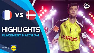 France vs Denmark  Highlights  Mens EHF EURO 2022 [upl. by Gunas556]