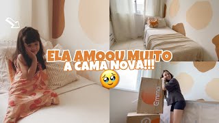 ELA AMOOUU MUITOOCOMPRAMOS UMA CAMA EMMA PARA A TONTON😱🥰 [upl. by Anaerda]