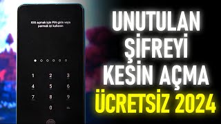 UNUTULAN Android Ekran Şifresi Kırma 2024 Telefon Parola SIFIRLAMA [upl. by Enirahtak131]