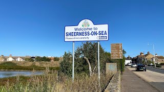 SHEERNESS WALK  HIGH STREET  Halfway Road To Train Station [upl. by Thissa]