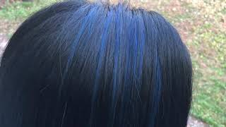 How To Do Blue And Black Highlights [upl. by Estey]