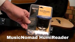 MusicNomad HumiReader Guitar Case Temperature amp Humidity Monitor [upl. by Valera]