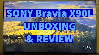 Best Sony 65 inch TV with Full Ray Array LED  Unboxing amp Review SONY Bravia X90L 65 inch LED TV [upl. by Edie184]