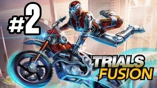 Trials Fusion Gameplay Walkthrough Part 2  ARCTIC OPEN  Lets Play Playthrough [upl. by Mencher635]