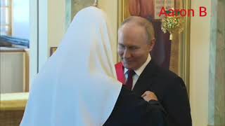 Patriarch Kirill awarded President Vladimir Putin with the Order of Prince Alexander Nevsky [upl. by Razid]