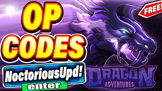 DRAGON ADVENTURES CODES SECRET UPDATE ALL NEW SECRET OP ROBLOX DRAGON ADVENTURES CODES [upl. by Decima706]