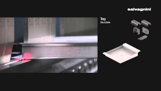 Salvagnini bending B3ATA press brake kit production [upl. by Fanni]