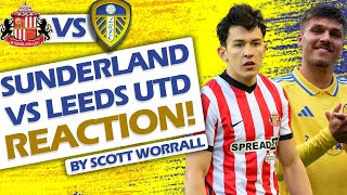 INSTANT MATCH REACTION SUNDERLAND VS LEEDS [upl. by Elijah]