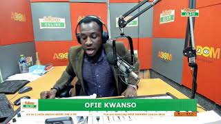 OFIE KWANSO  DRIVE TIME SHOW  Monday 29th July 2024 [upl. by Atekahs]