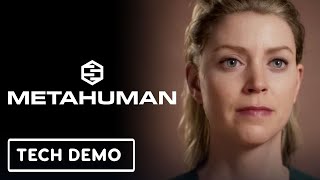 MetaHuman  RealTime Facial Model Animation Demo  State of Unreal 2023 [upl. by Philina40]