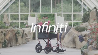 See The CareCo Infiniti Transit Wheelchair In Action [upl. by Gonzalo]