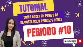 Como crear un Pedido de Demostración de Princess House [upl. by Elysha]