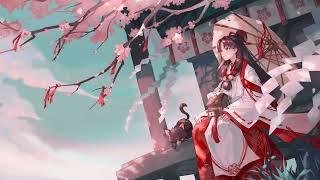 Hình Nền Động  Enmusubi no Kami With Sakura  Onmyoji  Live Wallpaper PC [upl. by Inoue]