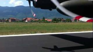 C130 Hercules Austrian Air Force  Landing at Sarajevo Airport BosniaHerzegovina [upl. by Uba326]