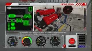 Realistic Engine Building Game  006  2700hp Turbocharged V8 [upl. by Notsirhc]