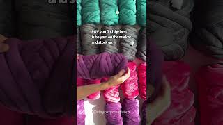 Meet our Ultra Lux Velvet Tube Yarn Buy 4 skeins get 1 FREE right now at StayCozyCocom [upl. by Savior]