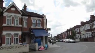 Walk along Chapter Road to Dollis Hill Station in Willesden London [upl. by Boelter]