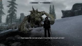 Skyrim  Durnehviir being an asshole [upl. by Haorbed]