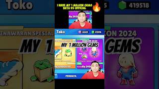 i got 1 Million gems in stumble guys beta vs official 🏆🔥 [upl. by Essirehc]