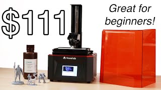 111 Resin 3D Printer Voxelab Polaris  Great for Beginners [upl. by Marko]