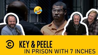 Key amp Peele  In Prison With Seven Inch REACTION  OFFICE BLOKES REACT [upl. by Jemy661]