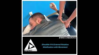 Shoulder PA External Rotation Mobilization with Movement [upl. by Dayir469]