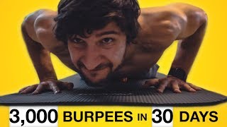 I did 100 BURPEES for 30 days Here’s what happened [upl. by Raseta]