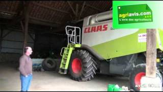 Xavier Alglave donne son avis sur la Claas Lexion 540 [upl. by Lesser817]