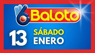 Resultados del BALOTO REVANCHA del sabado 13 de ENERO de 2024 💫✅💰 [upl. by Aicilak]