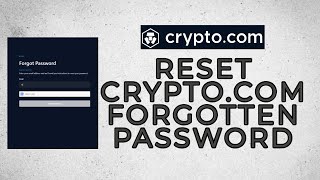 How To ResetRetrieve Cryptocom Forgotten Password 2022 [upl. by Judas733]