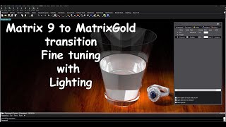 MatrixGold Matrix Rendering with Lights [upl. by Adnawat838]