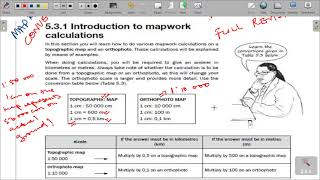 GRADE 10 to 12 GEOGRAPHY TOPOGRAPHIC ANF ORTHOPHOTO MAP CALCULATIONS AND CONVERTIONS [upl. by Arta]