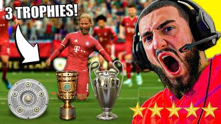 ANGZO GREALISH WINS 3 TROPHIES FOR BAYERN MUNICH🔥 FIFA 22 CAREER MODE 21 [upl. by Meelak674]