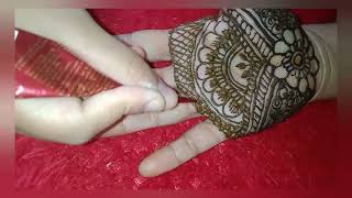 Front Right Hand Mehndi Design [upl. by Alroi]