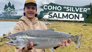 Fishing for Coho quotSilverquot Salmon [upl. by Chryste]