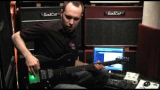 Manson MB1 Matt Bellamy Muse signature guitar demo [upl. by Ayikin34]