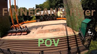 Finnegans Flyer POV At Busch Gardens Willamsburg [upl. by Calabresi]